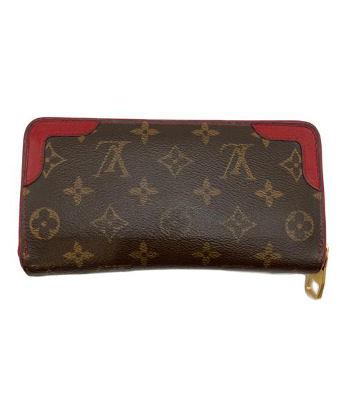 LOUIS VUITTON（ルイ ヴィトン）LOUIS VUITTON (ルイ ヴィトン) ジッピーウォレット・レティーロ レッドの古着・服飾アイテム