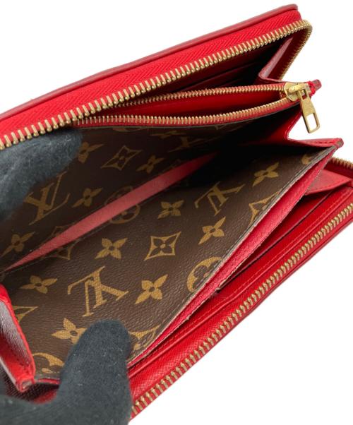 LOUIS VUITTON（ルイ ヴィトン）LOUIS VUITTON (ルイ ヴィトン) ジッピーウォレット・レティーロ レッドの古着・服飾アイテム