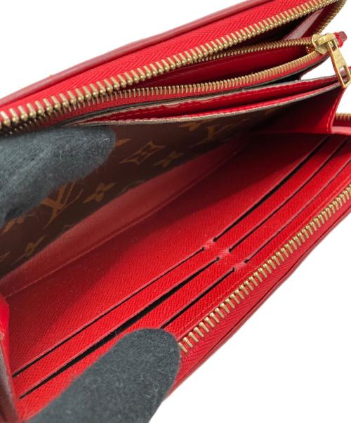 LOUIS VUITTON（ルイ ヴィトン）LOUIS VUITTON (ルイ ヴィトン) ジッピーウォレット・レティーロ レッドの古着・服飾アイテム
