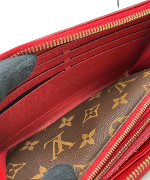 LOUIS VUITTON（ルイ ヴィトン）LOUIS VUITTON (ルイ ヴィトン) ジッピーウォレット・レティーロ レッドの古着・服飾アイテム