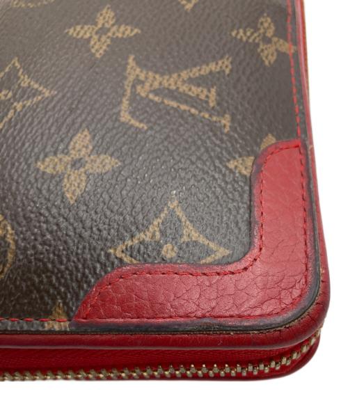 LOUIS VUITTON（ルイ ヴィトン）LOUIS VUITTON (ルイ ヴィトン) ジッピーウォレット・レティーロ レッドの古着・服飾アイテム