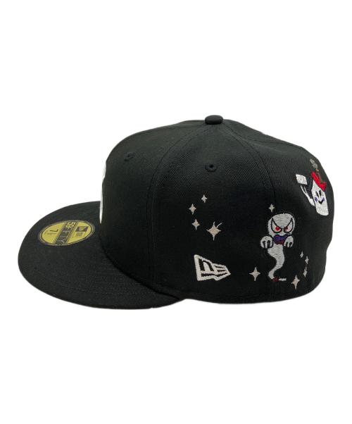 New Era（ニューエラ）New Era (ニューエラ) Supreme (シュプリーム) キャップ ブラック サイズ:7 1/2 　59.6cmの古着・服飾アイテム