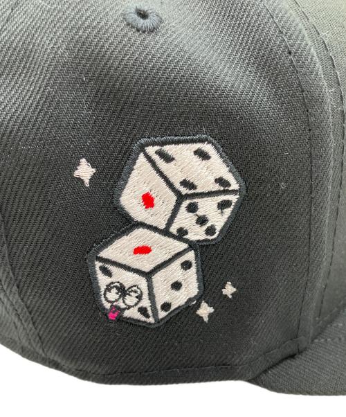 New Era（ニューエラ）New Era (ニューエラ) Supreme (シュプリーム) キャップ ブラック サイズ:7 1/2 　59.6cmの古着・服飾アイテム