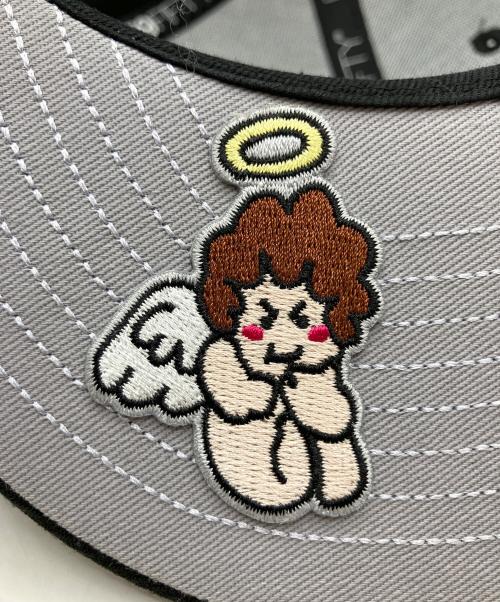 New Era（ニューエラ）New Era (ニューエラ) Supreme (シュプリーム) キャップ ブラック サイズ:7 1/2 　59.6cmの古着・服飾アイテム