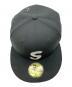 中古・古着 New Era (ニューエラ) Supreme (シュプリーム) キャップ ブラック サイズ:7 1/2 　59.6cm：12000円