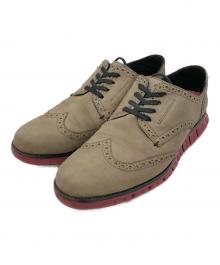 COLE HAAN（コールハーン）の古着「ウィングチップシューズ」｜ブラウン