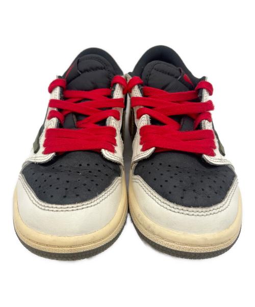 NIKE（ナイキ）NIKE (ナイキ) Travis Scott (トラヴィススコット) Jordan 1 Low OG SP ホワイト×ブラック サイズ:19.5の古着・服飾アイテム