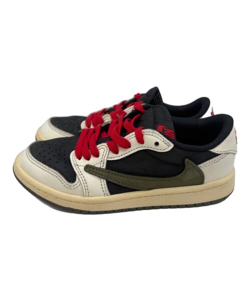 NIKE（ナイキ）NIKE (ナイキ) Travis Scott (トラヴィススコット) Jordan 1 Low OG SP ホワイト×ブラック サイズ:19.5の古着・服飾アイテム