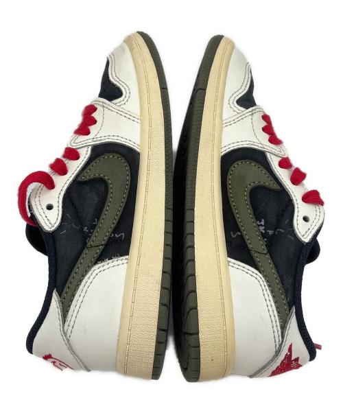 NIKE（ナイキ）NIKE (ナイキ) Travis Scott (トラヴィススコット) Jordan 1 Low OG SP ホワイト×ブラック サイズ:19.5の古着・服飾アイテム