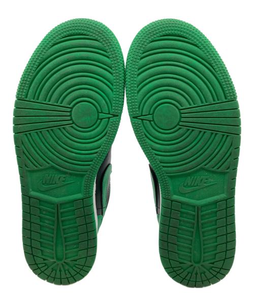 NIKE（ナイキ）NIKE (ナイキ) GS Air Jordan 1 Low グリーン×ブラック サイズ:UK 6の古着・服飾アイテム