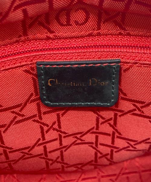 Christian Dior（クリスチャン ディオール）Christian Dior (クリスチャン ディオール) Lady Dior ミディアム カナージュ ハンドバッグ ブラックの古着・服飾アイテム