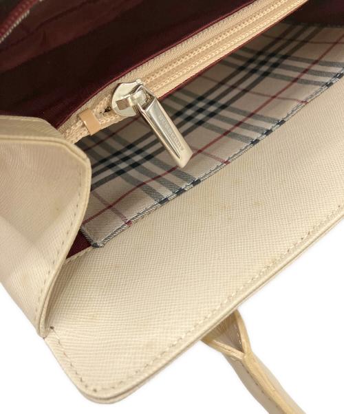 BURBERRY（バーバリー）BURBERRY (バーバリー) ハンドバッグ ライトピンクの古着・服飾アイテム