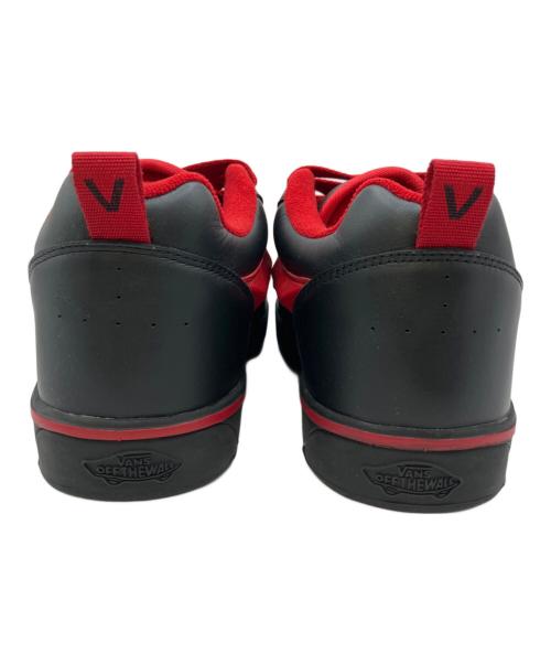 VANS OFF THE WALL（ヴァンズオフザウォール）VANS OFF THE WALL (ヴァンズオフザウォール) ニュースクール ブラック×レッド サイズ:26の古着・服飾アイテム