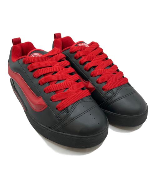 VANS OFF THE WALL（ヴァンズオフザウォール）VANS OFF THE WALL (ヴァンズオフザウォール) ニュースクール ブラック×レッド サイズ:26の古着・服飾アイテム