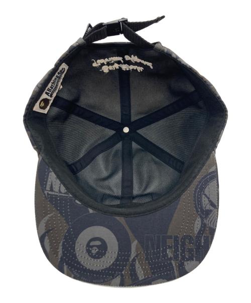 A BATHING APE（アベイシングエイプ）A BATHING APE (アベイシングエイプ) NEIGHBORHOOD (ネイバーフッド) BAPE NBHD CAP オリーブの古着・服飾アイテム