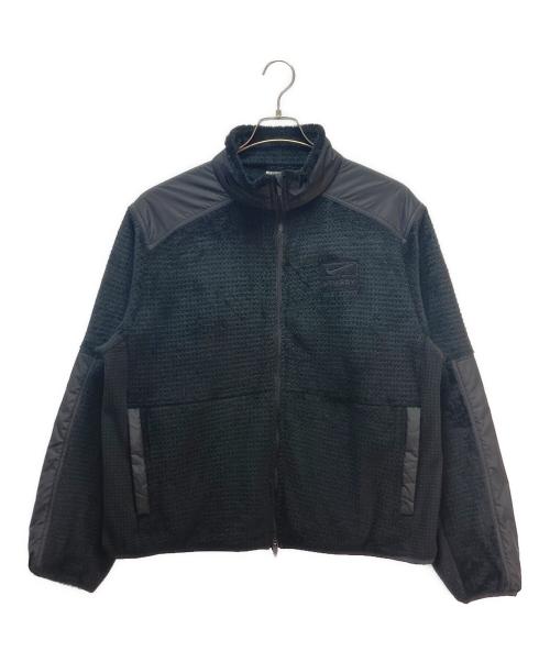 NIKE（ナイキ）NIKE (ナイキ) stussy (ステューシー) NIKE × STUSSY Full Zip Fleece ブラック サイズ:Lの古着・服飾アイテム