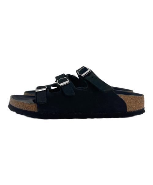 BIRKENSTOCK（ビルケンシュトック）BIRKENSTOCK (ビルケンシュトック) FLORIDA ストラップサンダル ブラック サイズ:35の古着・服飾アイテム