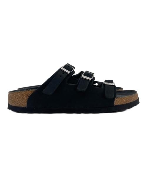 BIRKENSTOCK（ビルケンシュトック）BIRKENSTOCK (ビルケンシュトック) FLORIDA ストラップサンダル ブラック サイズ:35の古着・服飾アイテム