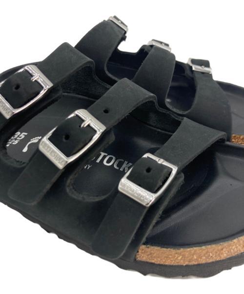 BIRKENSTOCK（ビルケンシュトック）BIRKENSTOCK (ビルケンシュトック) FLORIDA ストラップサンダル ブラック サイズ:35の古着・服飾アイテム