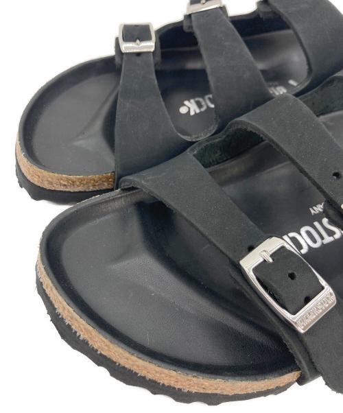 BIRKENSTOCK（ビルケンシュトック）BIRKENSTOCK (ビルケンシュトック) FLORIDA ストラップサンダル ブラック サイズ:35の古着・服飾アイテム
