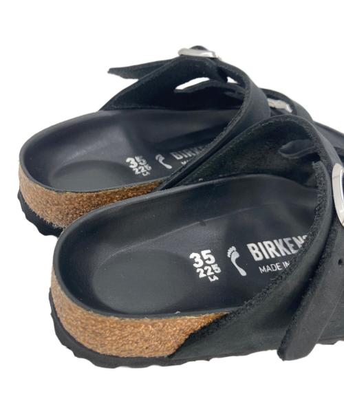 BIRKENSTOCK（ビルケンシュトック）BIRKENSTOCK (ビルケンシュトック) FLORIDA ストラップサンダル ブラック サイズ:35の古着・服飾アイテム