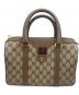 GUCCI（グッチ）の古着「ミニボストンバッグ」｜カーキ