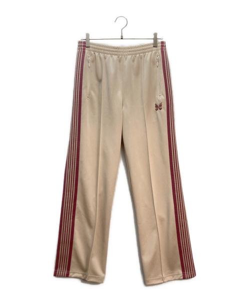 Needles（ニードルズ）Needles (ニードルズ) Track Pant-Poly Smooth アイボリー×パープル サイズ:Sの古着・服飾アイテム