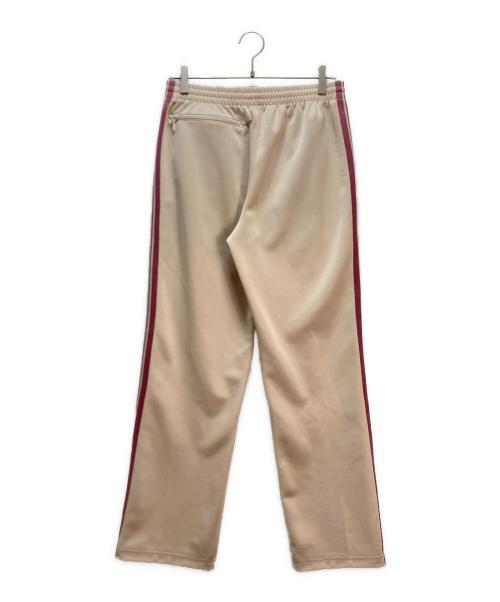 Needles（ニードルズ）Needles (ニードルズ) Track Pant-Poly Smooth アイボリー×パープル サイズ:Sの古着・服飾アイテム