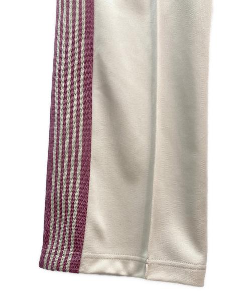Needles（ニードルズ）Needles (ニードルズ) Track Pant-Poly Smooth アイボリー×パープル サイズ:Sの古着・服飾アイテム