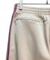 中古・古着 Needles (ニードルズ) Track Pant-Poly Smooth アイボリー×パープル サイズ:S：10000円
