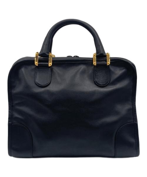 LOEWE（ロエベ）LOEWE (ロエベ) アマソナ32 ハンドバッグ ブラックの古着・服飾アイテム
