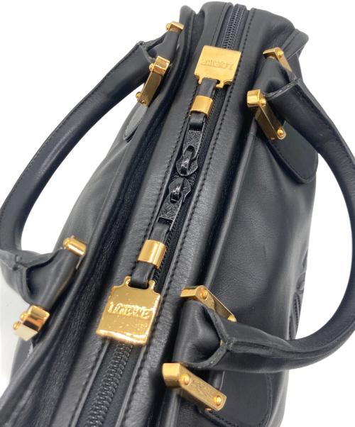 LOEWE（ロエベ）LOEWE (ロエベ) アマソナ32 ハンドバッグ ブラックの古着・服飾アイテム