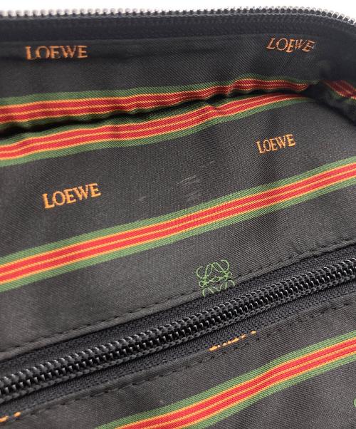 LOEWE（ロエベ）LOEWE (ロエベ) アマソナ32 ハンドバッグ ブラックの古着・服飾アイテム