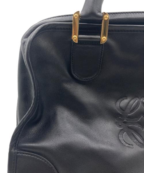 LOEWE（ロエベ）LOEWE (ロエベ) アマソナ32 ハンドバッグ ブラックの古着・服飾アイテム