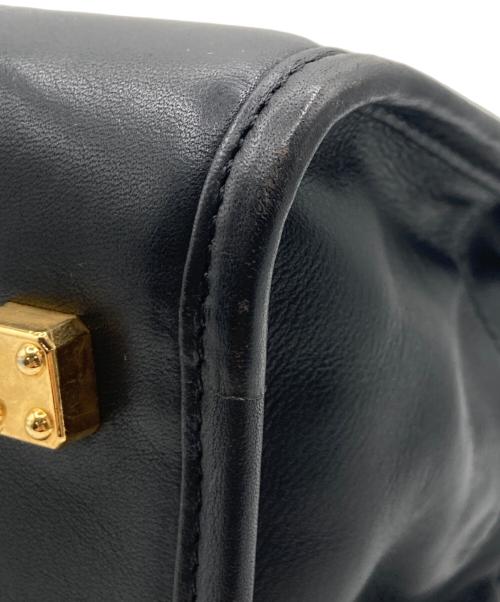 LOEWE（ロエベ）LOEWE (ロエベ) アマソナ32 ハンドバッグ ブラックの古着・服飾アイテム