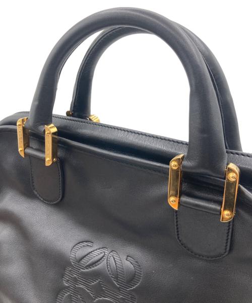 LOEWE（ロエベ）LOEWE (ロエベ) アマソナ32 ハンドバッグ ブラックの古着・服飾アイテム