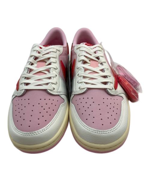 NIKE（ナイキ）NIKE (ナイキ) TRAVIS SCOTT (トラヴィススコット) AIR JORDAN 1 RETRO LOW OG SP TRAVIS SCOTT ピンク サイズ:US 11 未使用品の古着・服飾アイテム
