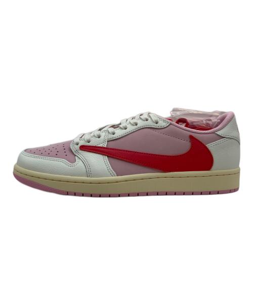 NIKE（ナイキ）NIKE (ナイキ) TRAVIS SCOTT (トラヴィススコット) AIR JORDAN 1 RETRO LOW OG SP TRAVIS SCOTT ピンク サイズ:US 11 未使用品の古着・服飾アイテム