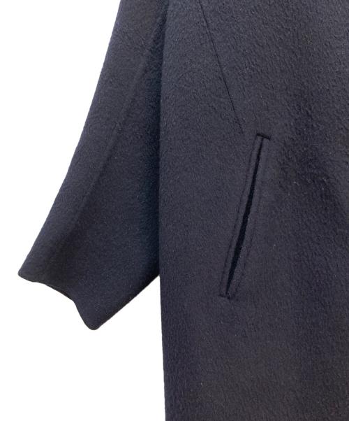 CINOH（チノ）CINOH (チノ) CINOH ノーカラーコート ネイビー サイズ:36の古着・服飾アイテム