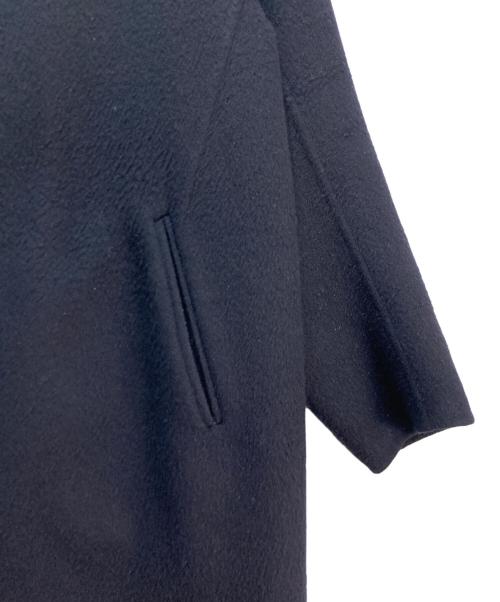 CINOH（チノ）CINOH (チノ) CINOH ノーカラーコート ネイビー サイズ:36の古着・服飾アイテム