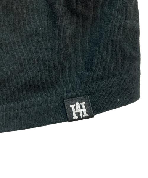 Hysteric Glamour（ヒステリックグラマー）Hysteric Glamour (ヒステリックグラマー) 長袖カットソー ブラック×グレー サイズ:FREEの古着・服飾アイテム