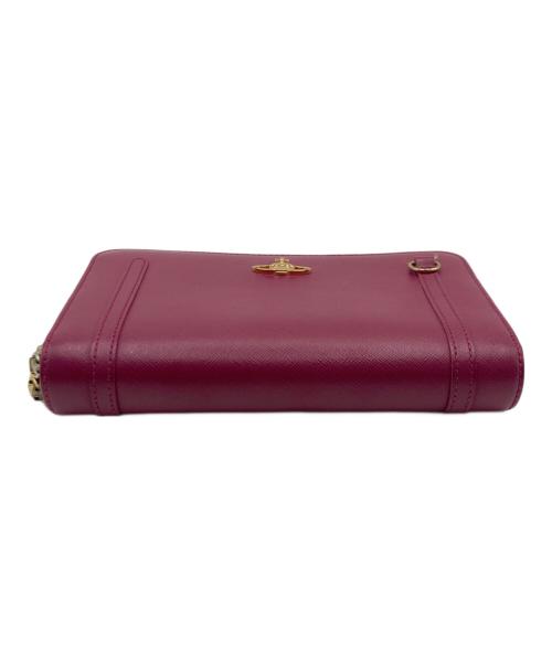 Vivienne Westwood（ヴィヴィアンウエストウッド）Vivienne Westwood (ヴィヴィアンウエストウッド) Vivienne Westwood ショルダーウォレット レッドの古着・服飾アイテム