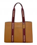 COACHコーチ）の古着「COACH ラージ スミス トートバッグ」｜ブラウン
