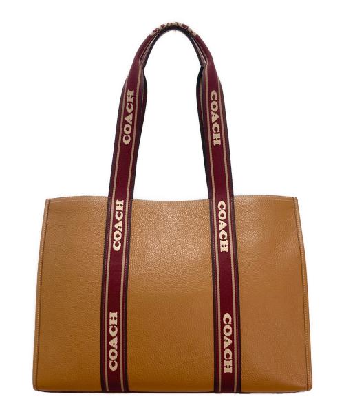 COACH（コーチ）COACH (コーチ) COACH ラージ スミス トートバッグ ブラウンの古着・服飾アイテム