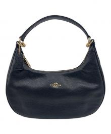 COACH（コーチ）の古着「ペブルドレザー ハーレー EW ホーボー」｜ブラック