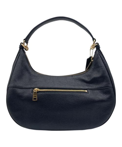 COACH（コーチ）COACH (コーチ) ペブルドレザー ハーレー EW ホーボー ブラックの古着・服飾アイテム