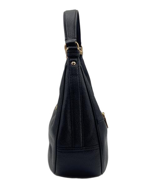 COACH（コーチ）COACH (コーチ) ペブルドレザー ハーレー EW ホーボー ブラックの古着・服飾アイテム