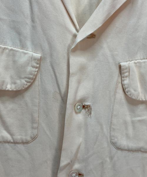 marlboro（マルボロ）marlboro (マルボロ) Marlboro レーヨンギャバジンシャツ サーモンピンク サイズ:Mの古着・服飾アイテム