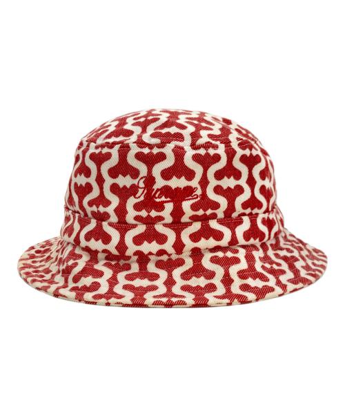 SUPREME（シュプリーム）SUPREME (シュプリーム) Supreme Twill Crusher Red Monogram レッド×ホワイトの古着・服飾アイテム