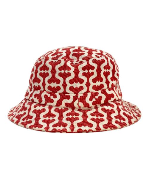 SUPREME（シュプリーム）SUPREME (シュプリーム) Supreme Twill Crusher Red Monogram レッド×ホワイトの古着・服飾アイテム